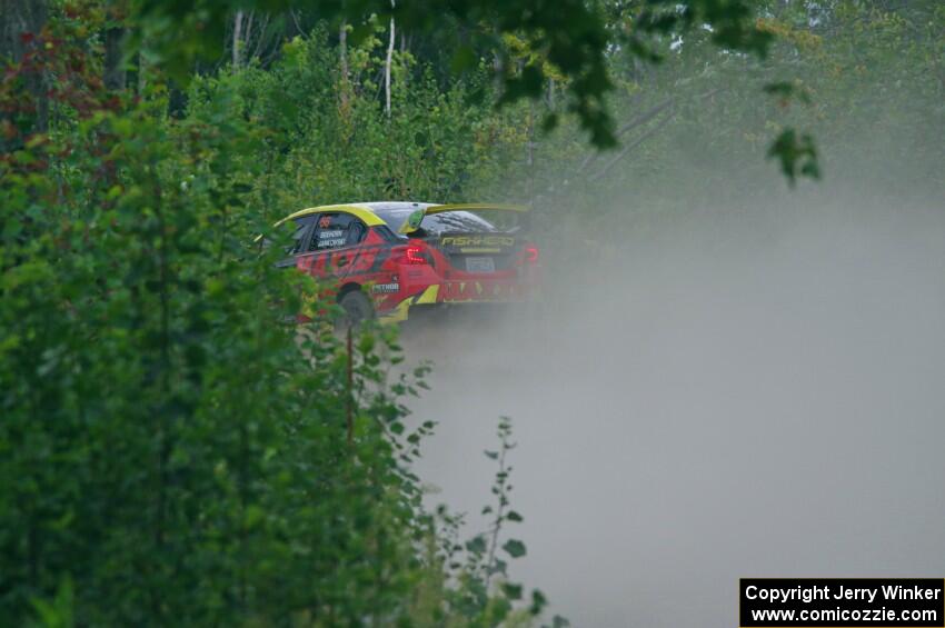 Jeff Seehorn / Karen Jankowski Subaru WRX STi on SS3, Steamboat I.