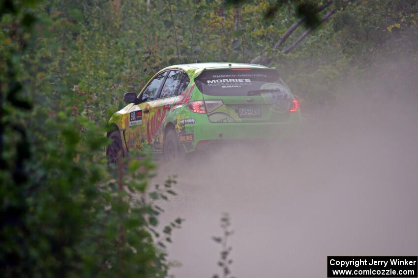 Lauchlin O'Sullivan / Scott Putnam Subaru WRX STi on SS3, Steamboat I.