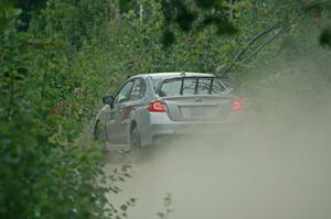 Travis Nease / Krista Skucas Subaru WRX STi on SS3, Steamboat I.