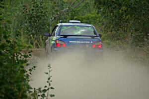 Jeff Timpe / Joe Patava Subaru WRX on SS3, Steamboat I.