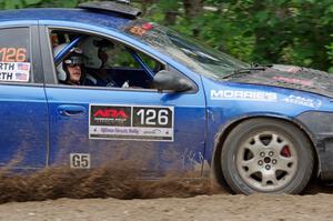 Don Coatsworth / Cody Coatsworth Dodge SRT-4 at a sharp left on SS3, Steamboat I.