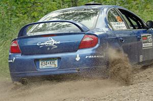 Don Coatsworth / Cody Coatsworth Dodge SRT-4 at a sharp left on SS3, Steamboat I.