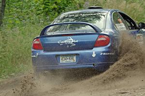 Don Coatsworth / Cody Coatsworth Dodge SRT-4 at a sharp left on SS3, Steamboat I.