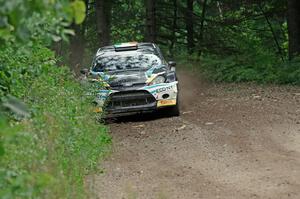 Barry McKenna / Leon Jordan Ford Fiesta on SS6, Steamboat II.