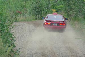 Al Dantes, Jr. / Brandon Snyder Mazda RX-7 Turbo on SS6, Steamboat II.