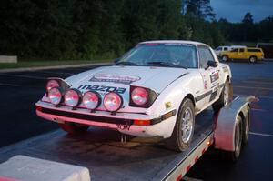 Mike Halley / Jimmy Brandt Mazda RX7 GSL-SE DNF'ed early on day one.