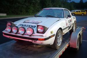 Mike Halley / Jimmy Brandt Mazda RX7 GSL-SE DNF'ed early on day one.