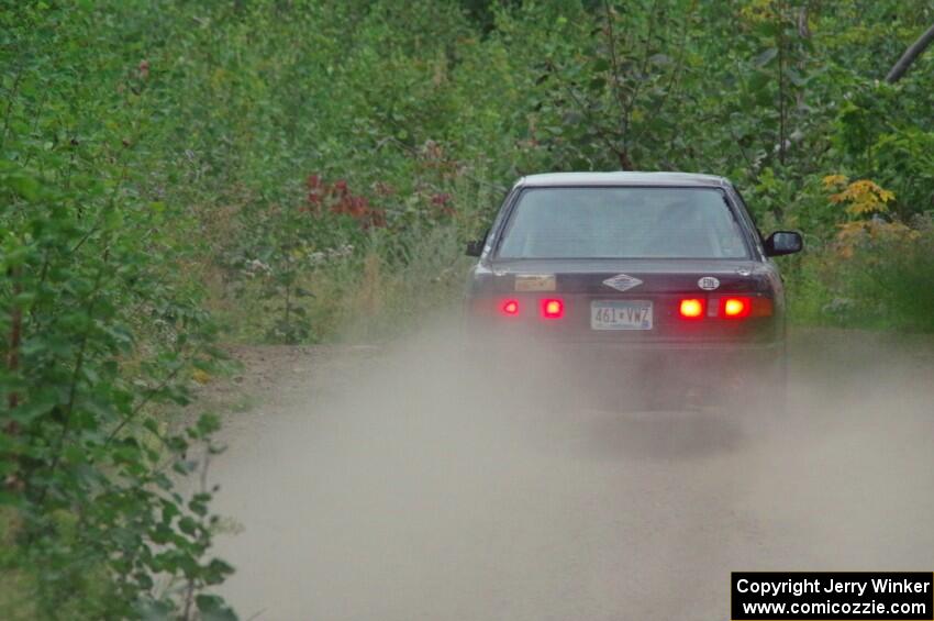 Jerry Rengo / Greg Hanka Nissan Sentra SE-R on SS6, Steamboat II.