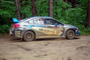 David Higgins / Craig Drew Subaru WRX STi transits the canceled SS7, Heart Lake.