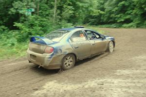 Don Coatsworth / Cody Coatsworth Dodge SRT-4 comes through the VIP spectator corner on SS8, Perkins Road.