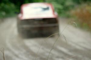 Greg Healey / Phil Barnes Datsun 280Z at speed on SS9, Sawmill Lake.