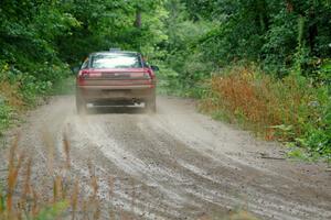 Tret West / Brandon Reinhardt Eagle Talon at speed on SS9, Sawmill Lake.