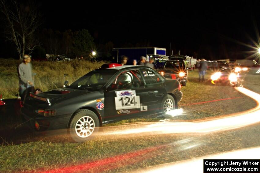 Dan Finn, Jr. / Drew Rosek Subaru Impreza at Sidnaw service.