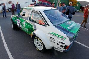 Seamus Burke / Martin Brady Ford Escort Mk. II  at parc expose in L'Anse.