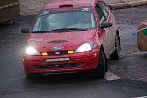 Erik Hill / Matt Solka Ford Focus on SS15 (Lakeshore Drive).