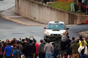 Adam Short / Danny Norkus Subaru WRX on SS15 (Lakeshore Drive).