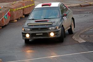 Dan Finn, Jr. / Drew Rosek Subaru Impreza on SS15 (Lakeshore Drive).