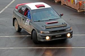 Dan Finn, Jr. / Drew Rosek Subaru Impreza on SS15 (Lakeshore Drive).