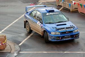 Nate Ellis / Elliott Sherwood Subaru Impreza 2.5RS on SS15 (Lakeshore Drive).