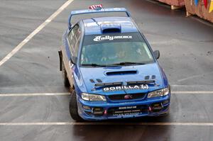 Nate Ellis / Elliott Sherwood Subaru Impreza 2.5RS on SS15 (Lakeshore Drive).