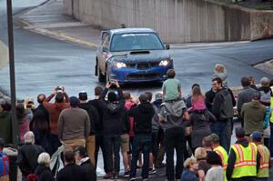 Zach Whitebread / Allen Piper Subaru WRX STi on SS15 (Lakeshore Drive).