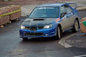 Zach Whitebread / Allen Piper Subaru WRX STi on SS15 (Lakeshore Drive).