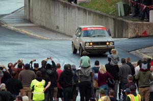 Adam VanDamme / Jake Carlson VW Rabbit on SS15 (Lakeshore Drive).