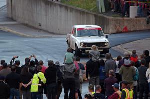 Jim Scray / Colin Vickman Datsun 510 on SS15 (Lakeshore Drive).