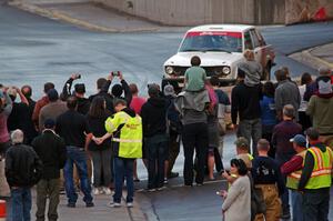 Jim Scray / Colin Vickman Datsun 510 on SS15 (Lakeshore Drive).