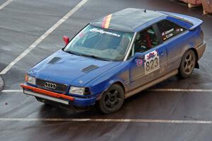 Paul Johansen / Susi Little Audi 90 Coupe Quattro on SS15 (Lakeshore Drive).