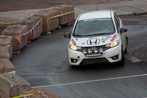 Daniel McCarron / Matthew Blake Honda Fit on SS15 (Lakeshore Drive).