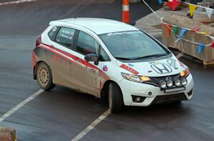 Daniel McCarron / Matthew Blake Honda Fit on SS15 (Lakeshore Drive).