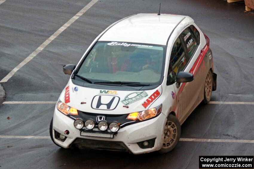 Daniel McCarron / Matthew Blake Honda Fit on SS15 (Lakeshore Drive).