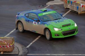 Santiago Iglesias / Boyd Smith Subaru BRZ on SS15 (Lakeshore Drive).