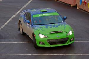 Santiago Iglesias / Boyd Smith Subaru BRZ on SS15 (Lakeshore Drive).