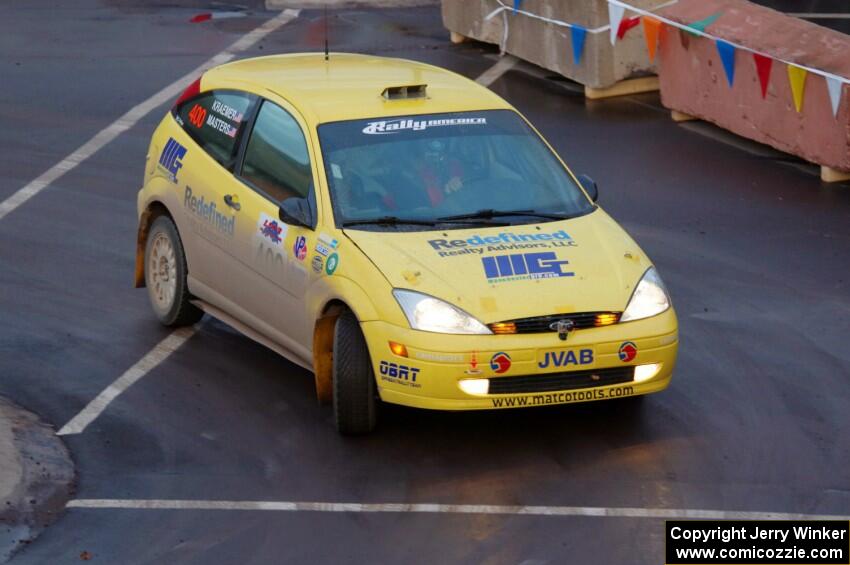 Dustin Masters / Ashley Kraemer Ford Focus on SS15 (Lakeshore Drive).