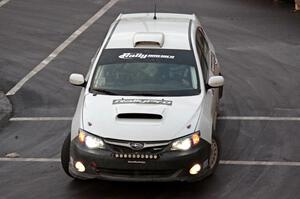 Todd Tortorelli / Cameron Carr Subaru WRX STi on SS15 (Lakeshore Drive).