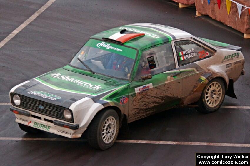 Seamus Burke / Martin Brady Ford Escort Mk. II on SS15 (Lakeshore Drive).