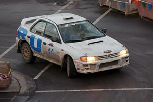 Henry Krolikowski / Cindy Krolikowski Subaru Impreza on SS15 (Lakeshore Drive).