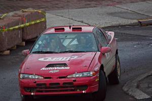 Matt Huuki / Janell Huuki Mitsubishi Eclipse on SS15 (Lakeshore Drive).