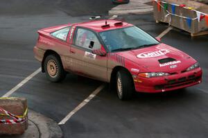 Matt Huuki / Janell Huuki Mitsubishi Eclipse on SS15 (Lakeshore Drive).