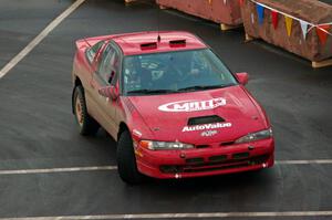 Matt Huuki / Janell Huuki Mitsubishi Eclipse on SS15 (Lakeshore Drive).