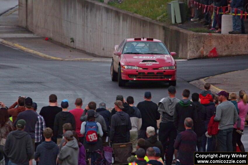 Matt Huuki / Janell Huuki Mitsubishi Eclipse on SS15 (Lakeshore Drive).