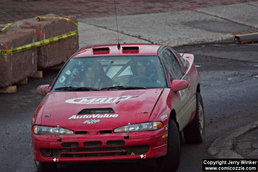 Matt Huuki / Janell Huuki Mitsubishi Eclipse on SS15 (Lakeshore Drive).