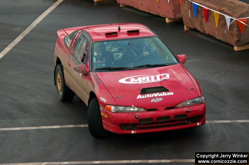 Matt Huuki / Janell Huuki Mitsubishi Eclipse on SS15 (Lakeshore Drive).