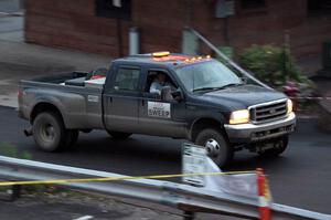 Heavy Sweep 2 Ford F-350 Truck after SS15 (Lakeshore Drive).