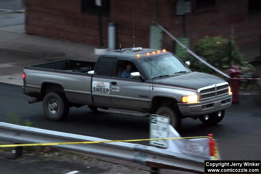 Heavy Sweep 4 Dodge Ram 2500 Truck after SS15 (Lakeshore Drive).