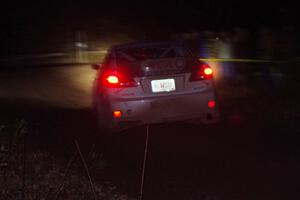 Michael Hooper / Claudia Barbera-Pullen Lexus IS350 comes through the spectator point on SS4 (Far Point I).