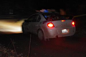 Matt Coatsworth / Ben Anderson Dodge SRT-4 comes through the spectator point on SS4 (Far Point I).