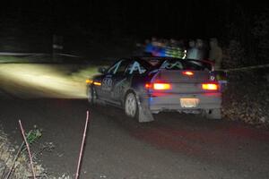 Zach Rondeau / Dan Kelly Honda CRX comes through the spectator point on SS4 (Far Point I).